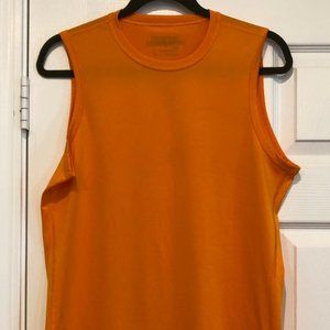 PATAGONIA CAPILENE TANK TOP MENS MEDIUM ORANGE EUC